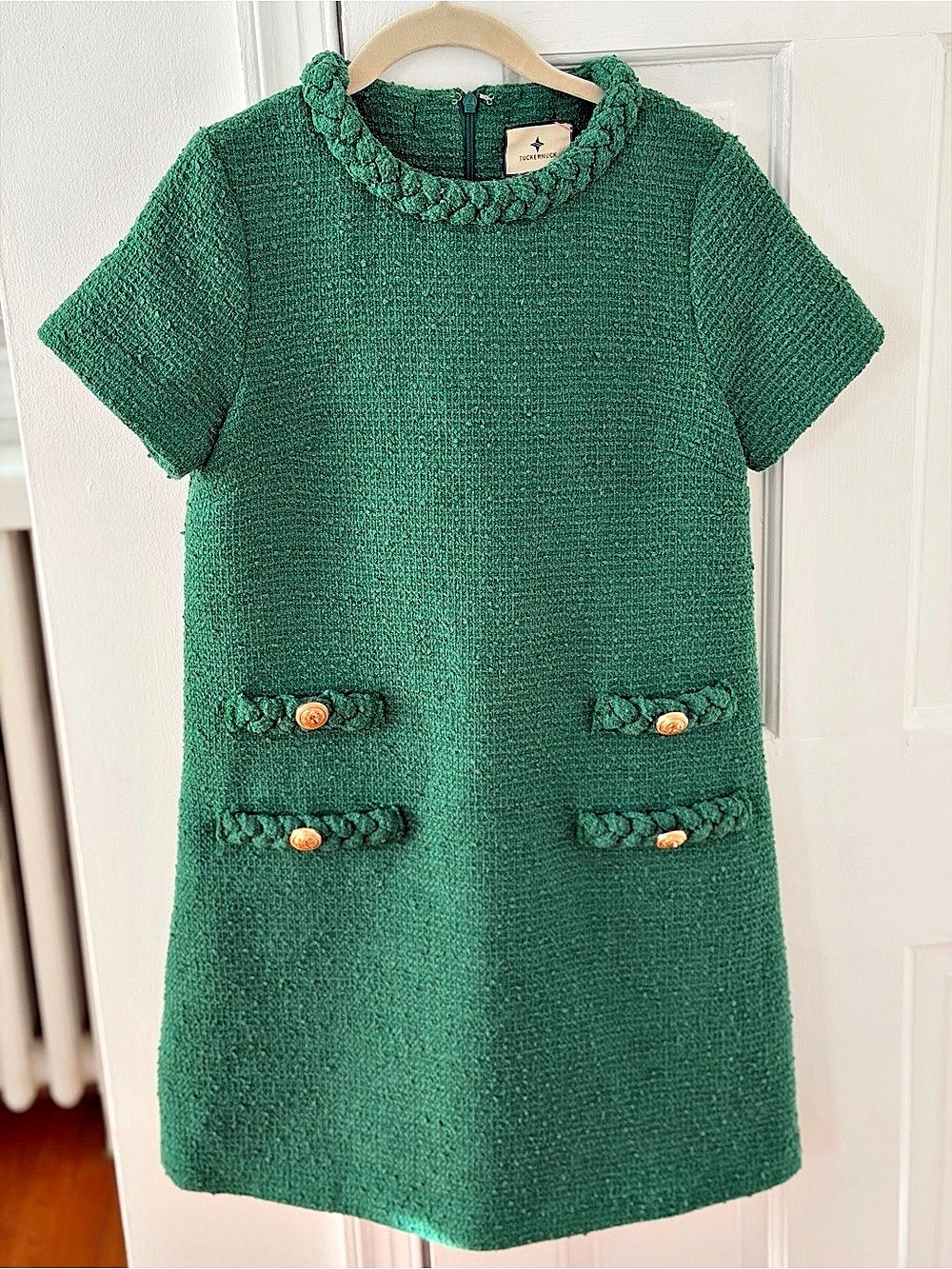 Tuckernuck Jackie Dress Mini in Green Size XS